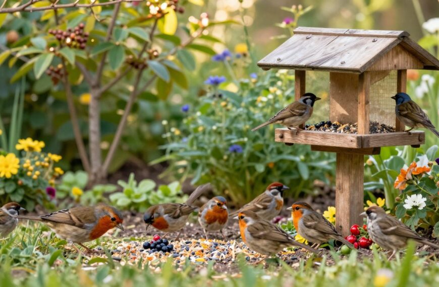 Co jedzą małe ptaki