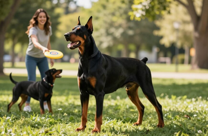 Ile żyje doberman i jak wydłużyć mu życie dobrą opieką – zdrowie, ruch i profilaktyka