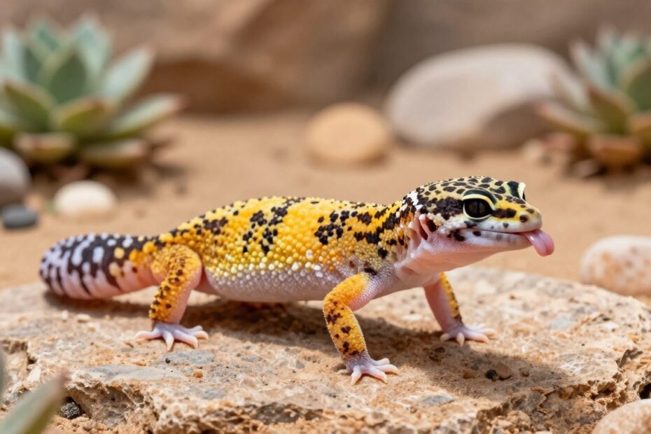 Ile żyje gekon lamparci