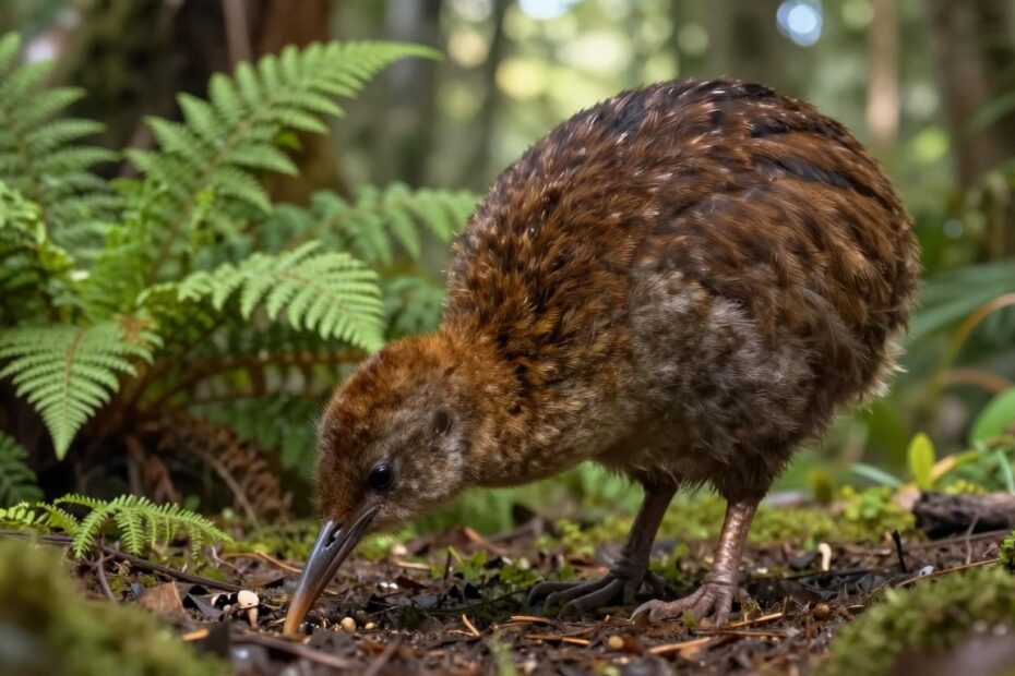 Jak wygląda ptak kiwi