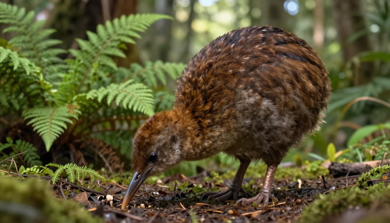 Jak wygląda ptak kiwi