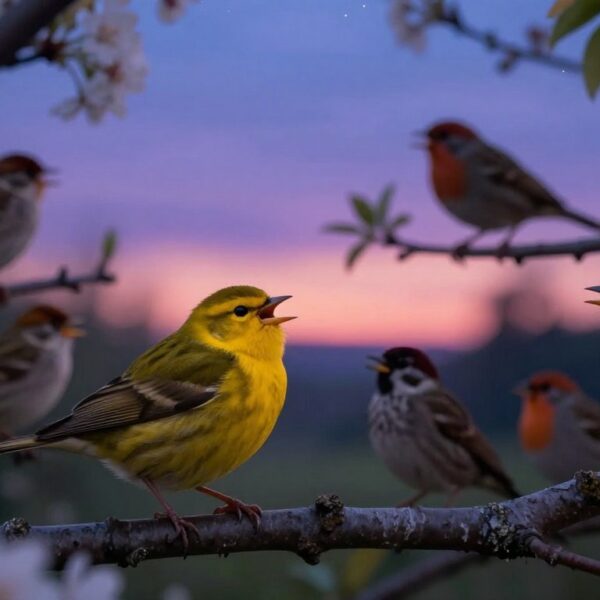 Jaki ptak śpiewa wieczorem i jak go namierzyć po głosie – najczęstsze „wieczorne koncerty”