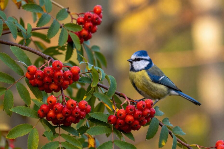 Jakie ptaki jedzą jarzębinę