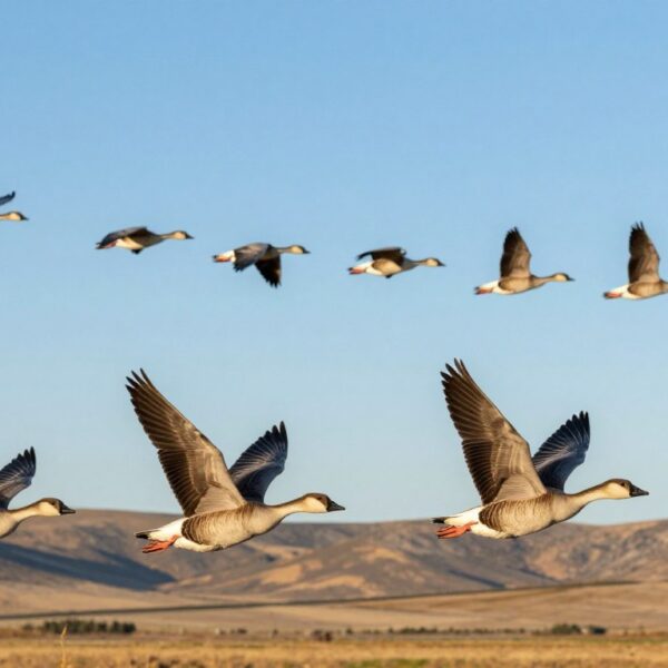 Jakie ptaki latają kluczem