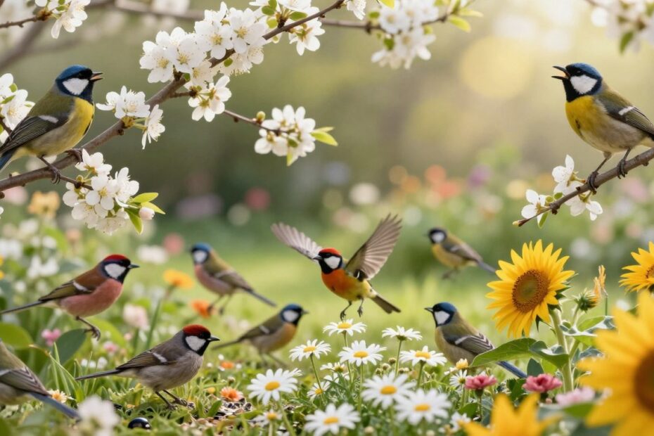 Ptaki w ogrodzie - jak je rozpoznawać