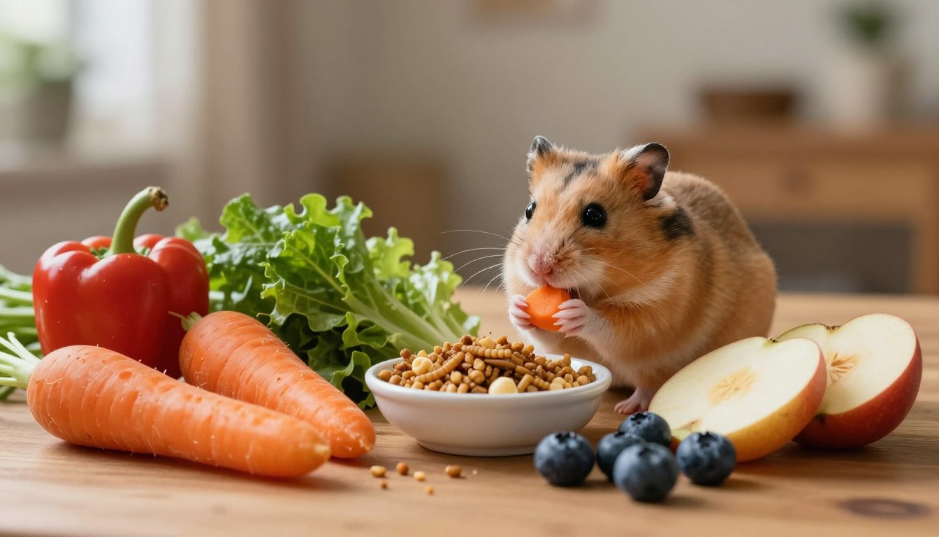 Co mogą jeść chomiki