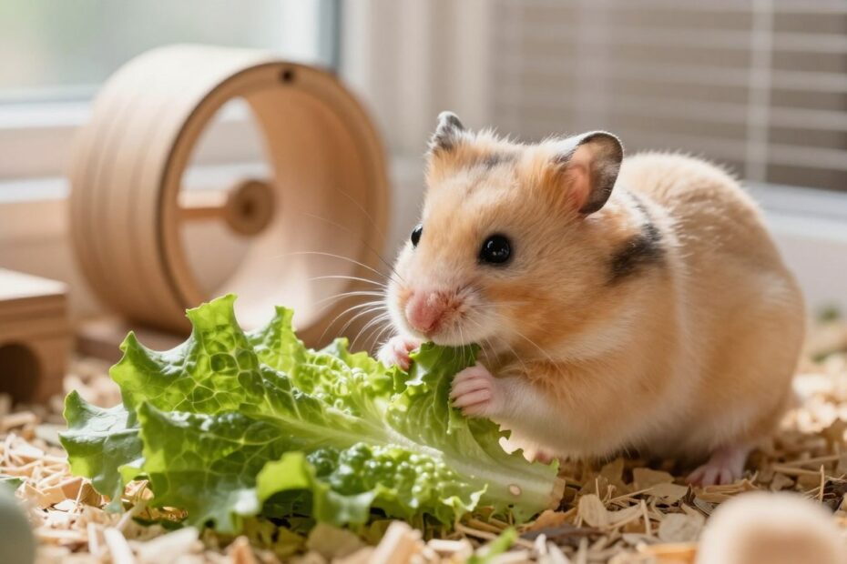 Czy chomik może jeść sałatę