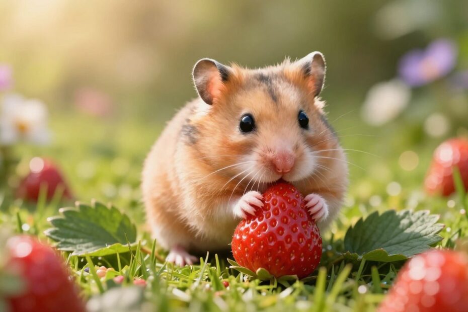 Czy chomiki mogą jeść truskawki