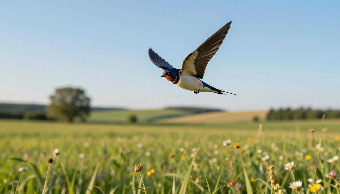 Ile żyje jaskółka